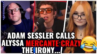 Lunatic Adam Sessler Calls Alyssa Mercante \u0026 Game Journos CRAZY 😂 Then Continues On Attacking Gamers