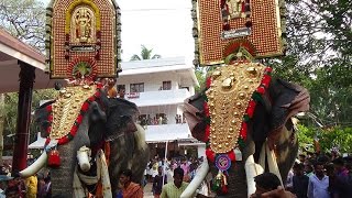 Thrikadavoor Sivaraju  - Pampady Rajan At Cheeram Kulangara  2015