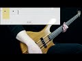 red hot chili peppers parallel universe bass cover play along tabs in video