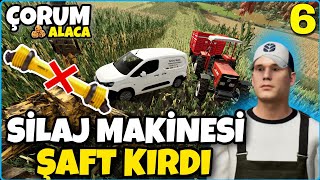 SİLAJ MAKİNESİ ŞAFT KIRDI | TAMİRCİ TARLADA YAPAMADI | Çorum Alaca Roleplay #farming