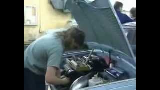 East Germany Trabant assembly line  東ドイツ　トラバント組立てライン