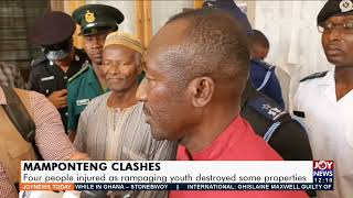 Four people injured as rampaging youth destroyed some properties - Joy News Today (30-12-21)