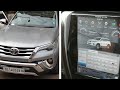 Hypersonic |Toyota Fortuner Tesla Touch Screen Stereo - Installation & Features