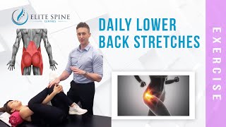 Lower Back Stretches Daily Routine | Elite Spine Centres