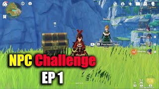 Genshin Impact NPC Challenge EP 1