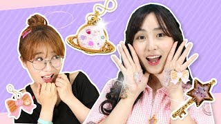 水晶滴膠做出精美項鍊！手工DIY美麗小飾品吧！小伶玩具 | Xiaoling toys