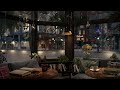 cozy coffee shop corner with gentle rain and ambience sounds immersive ambience for studying