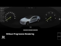 Improving Automotive Graphical Performance with Progressive Rendering