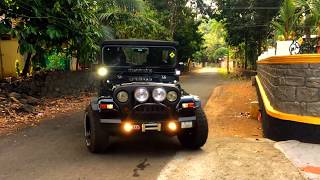 Mahindra thar modified in kerala