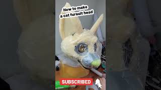 How To Make A Cat Fursuit #fursuitmaker #costume #fursuit #howto #tutorial