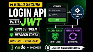 Build Login API with Access Token & Refresh Token | Node.js + JWT Authentication