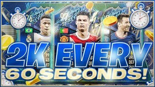 OMG! 2K EVERY 60 SECONDS FIFA 22 BEST TRADING METHOD (FIFA 22 SNIPING FILTERS & FLIPPING)