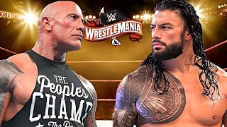 Roman Reigns vs The Final Boss Rock Full Match | WWE WrestleMania 41 - 2025