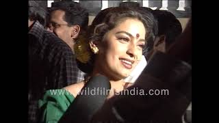 Juhi Chawla wears a big bindi: It's my pleasure to work with Nana Patekar in Billa No 302