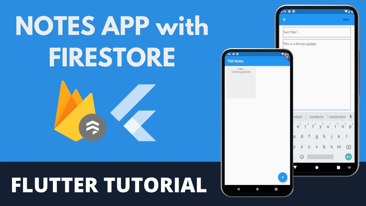 Flutter Tutorial Notes App With Flutter And Firestore Cloud