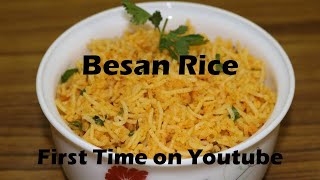 BESAN RICE / GRAM FLOUR / FIRST TIME ON YOUTUBE -  PREMLATA’S KITCHEN