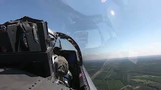 Exercise Point Blank  F -15 flying and inflight refueling.