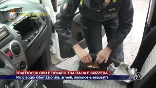 Etg - Traffico di oro e denaro tra Italia e Svizzera, operazione della guardia di finanza