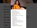 beautiful actress nagma khan biography shortvideo viral youtubeshorts shorts