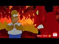 Los simpsom - Homero intenta asustar al Diablo. 😈