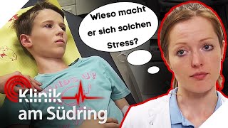 Das schlägt ihm auf den Magen! Warum ist Kevin (11) so gestresst? 😲 | Klinik am Südring | SAT.1