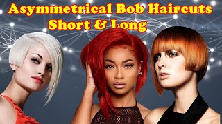 42 Cool Asymmetrical Bob Haircuts Inspiration #shortbobhaircut #longbob