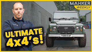 Custom Land Rover Defender Workshop - Build Updates || Mahker 4x4