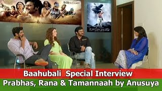 Baahubali Team Exclusive Interview - TFPC | Prabhas, Rana & Tamannaah