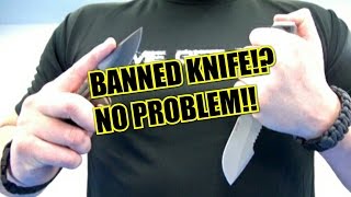 What to do with Highly illegal Blades! Prepping/Urban Survival 101