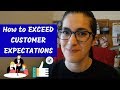 HOW TO EXCEED CUSTOMER EXPECTATIONS | 3 tips to get more restaurant 5 star reviews