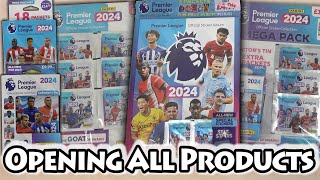 Opening EVERY PREMIER LEAGUE 2024 Sticker Product | Multipack Tin & Mega pack | Collection Guide
