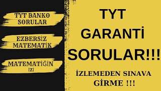 ÖSYM SORDU TEKRAR SORAR / İZLEMEDEN SINAVA GİRME!!!! GARANTİ SORULAR SERİSİ