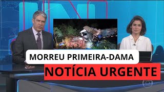 A primeira-dama  MORREU INFELIZMENTE EM ACIDENTE GRAVE DE CARRO HOJE LUTO NA POLITICA