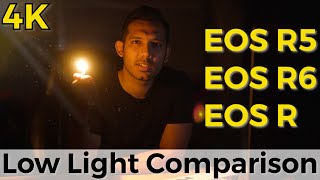 EOS R5 vs R6 vs EOS R | The Ultimate low light test