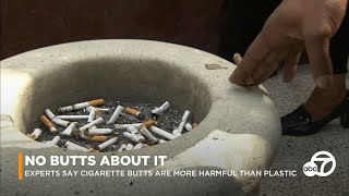 Cigarette butts are largest man-made pollutant, researchers say | ABC7