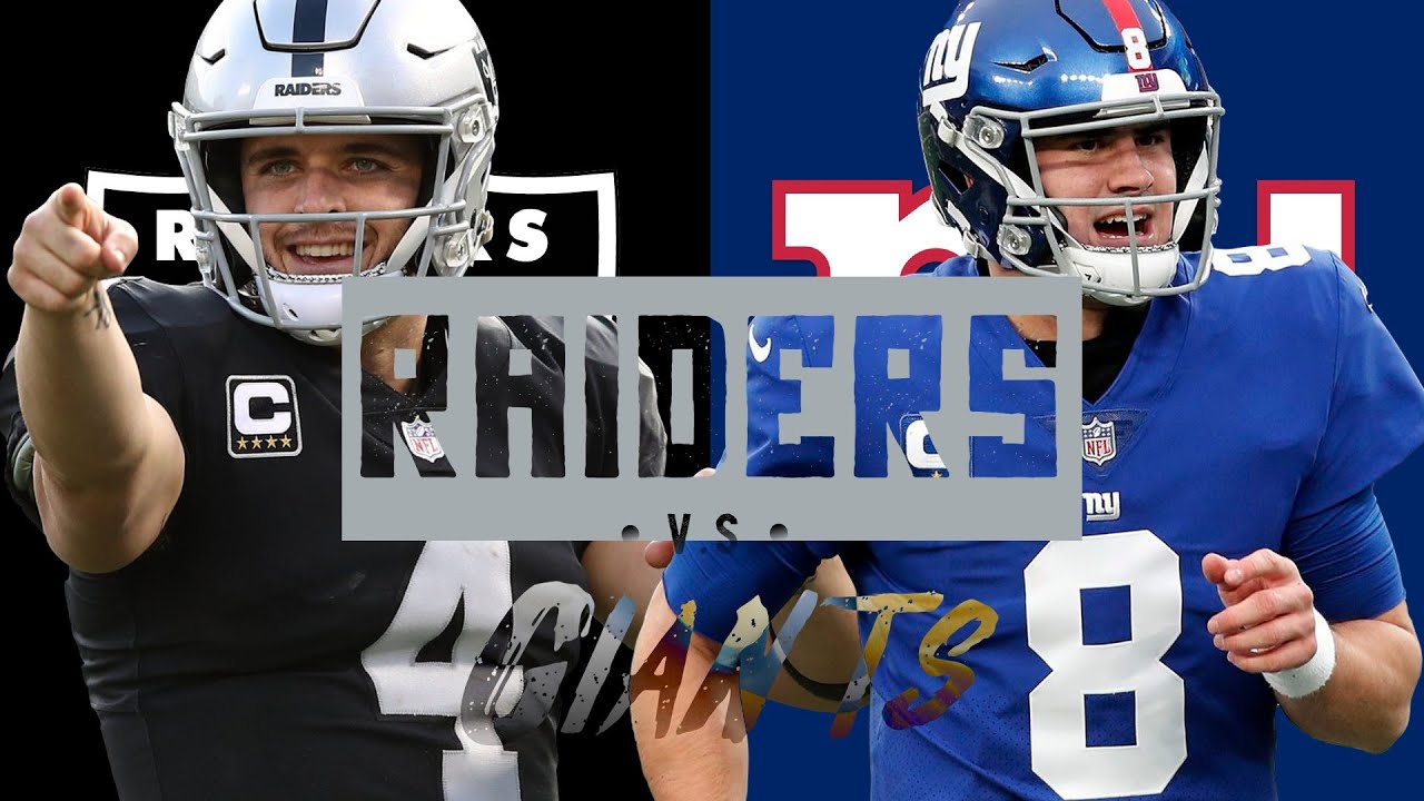 LAS VEGAS RAIDERS VS NEW YORK GIANTS NFL WEEK 9 LIVESTREAM | Live ...