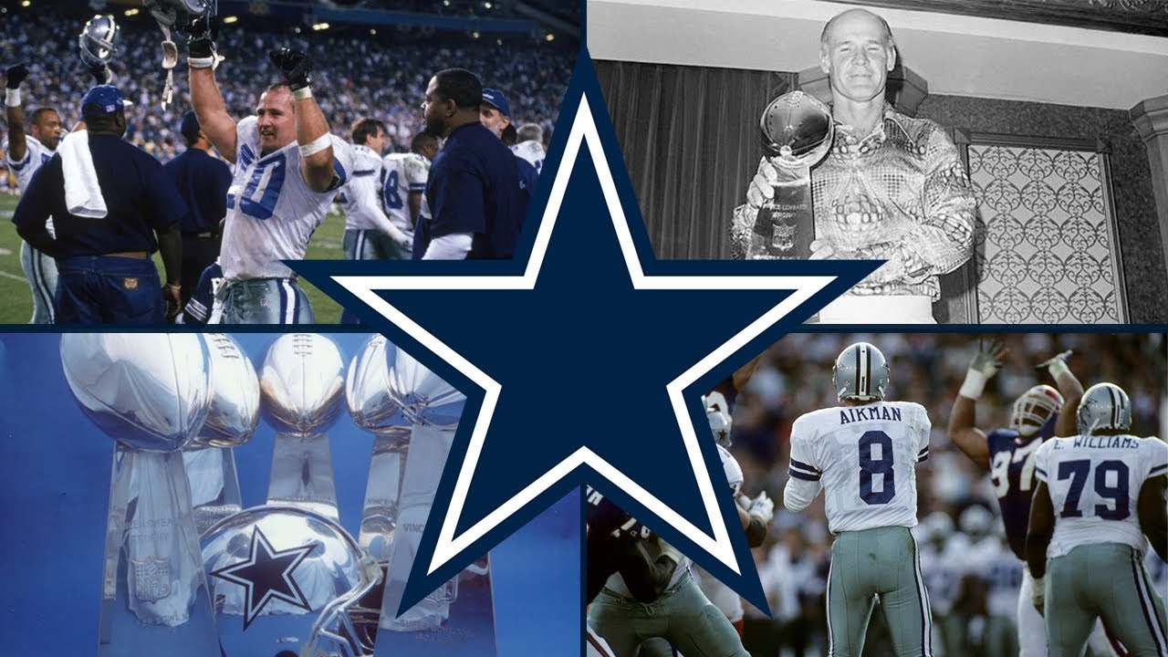 Os 5 SUPER BOWLS Do DALLAS COWBOYS - YouTube