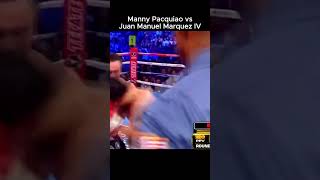Juan Manuel Marquez is Down but not KO vs Manny Pacquiao