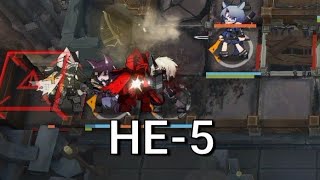 [Arknights] HE-5 Low Rarity Clear