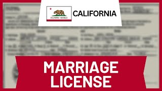 How to Get Marriage License in California (Full Guide)