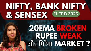 Nifty \u0026 Bank Nifty Prediction for 11 Feb 2025 | Sensex Outlook \u0026 Key Levels | Payal