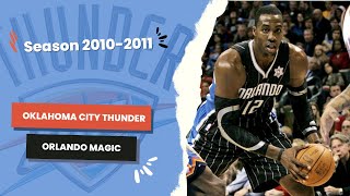 Orlando Magic vs. Oklahoma City Thunder, NBA Full Game, January 13, 2011, Regular Season