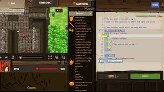 CodeCombat. Python solution. Tomb Ghost