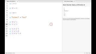 Basic Arithmetic in Ruby
