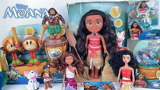 25 Mins 11 Disney Moana Collection Toys Unboxing Review ASMR