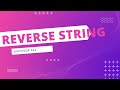 Reverse String ~ Leetcode 344  || JAVA