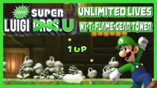 New Super Luigi U - How To Get Unlimited Lives In World 1!