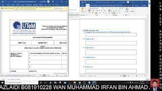 BEEC 1353 ADVANCE PROGRAMMING LABTEST B081910228