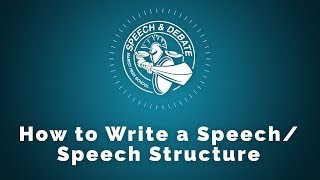 Writing Original Speeches/Speech Structure