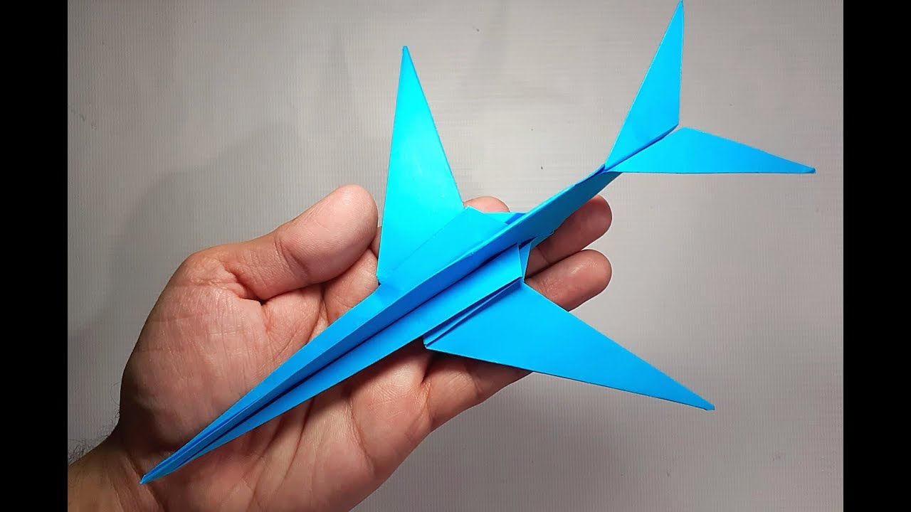 Paper Plane Folding Youtube At Vicki Sanders Blog